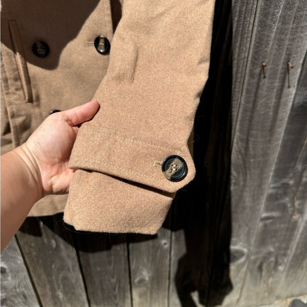 Thread And Supply Camel Colored Double Breasted W… - image 6